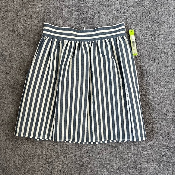 Alice + Olivia Striped Wool Blend Mini Skirt - Picture 1 of 4